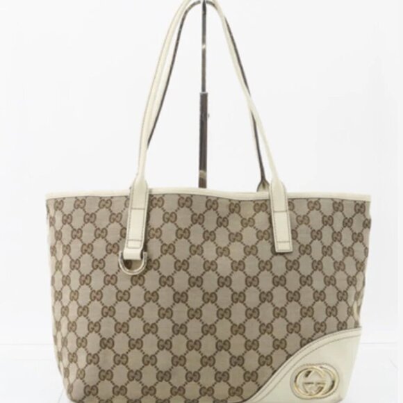 Gucci Handbags - Gucci GG Canvas Tote Bag,  in good condition